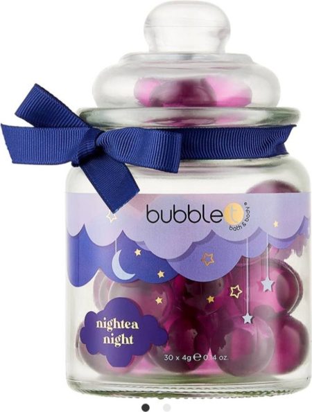 Bubble T Lavender Jar of Bath Pearls | Cosmetica-shop.com