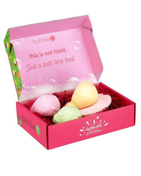 Bubble T Noveltea Edition Bath Fizzers Christmas Feast (4 x 150g) | Cosmetica-shop.com