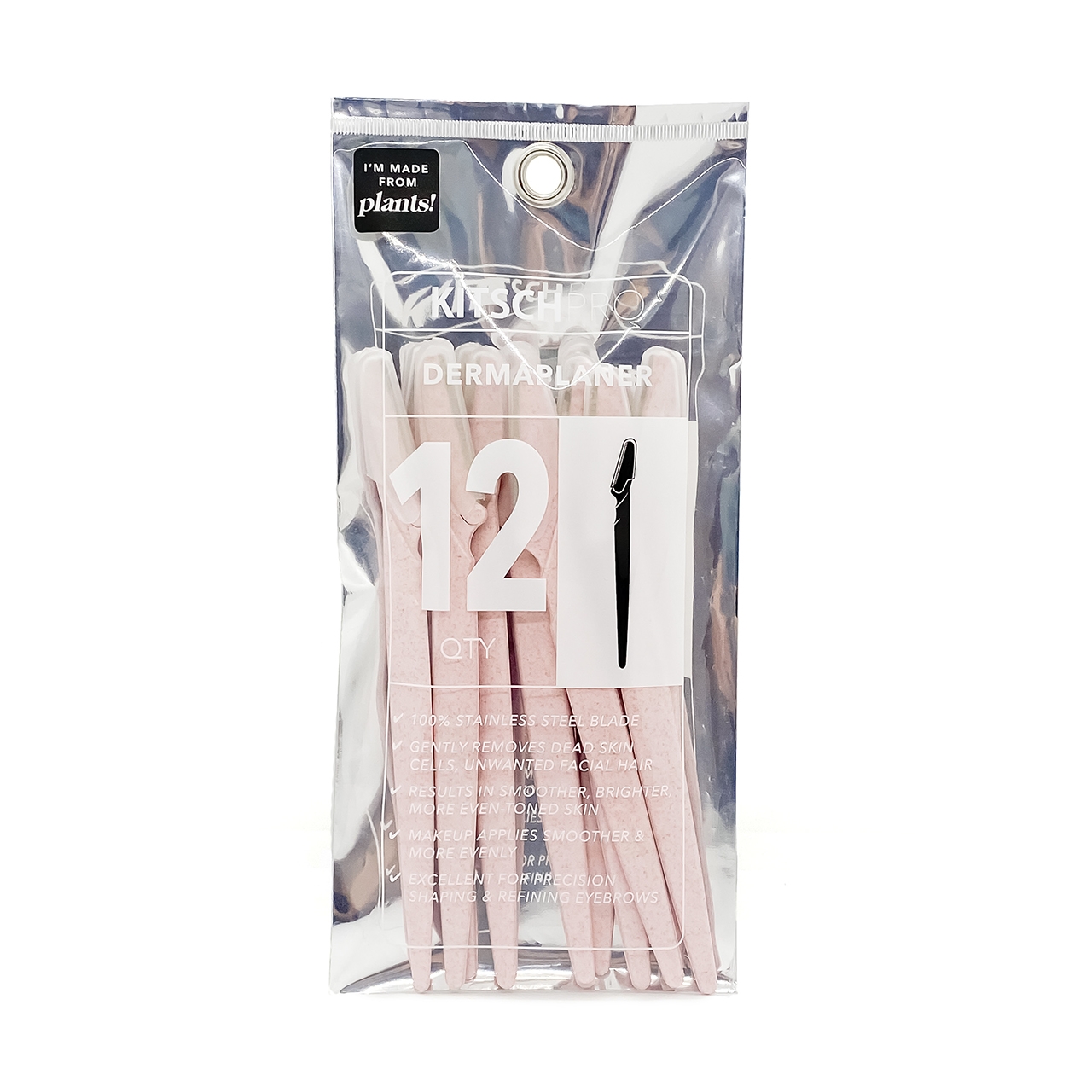 Kitsch Eco-friendly Dermaplaner 12-pack | Cosmetica-shop.com