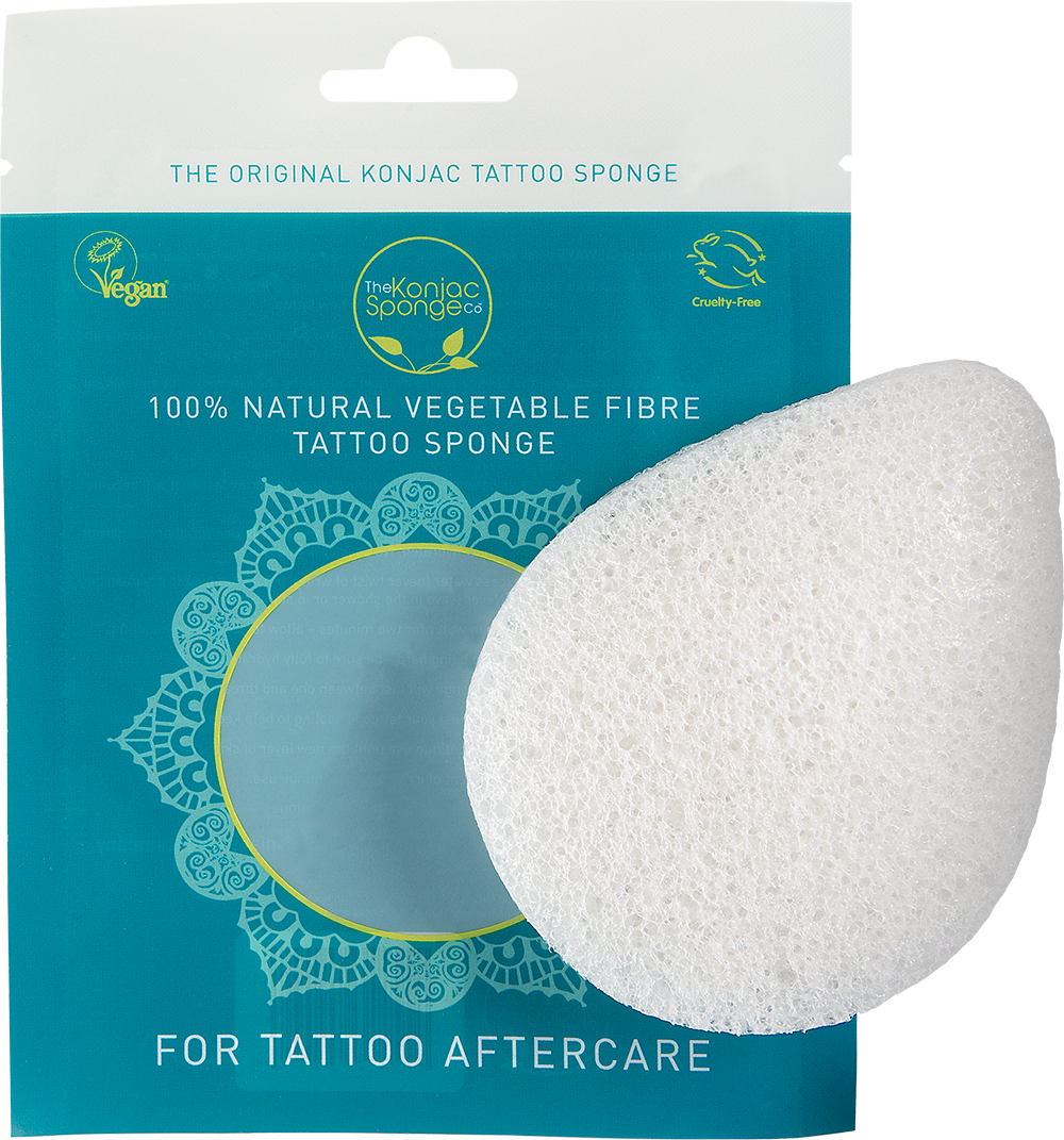 Konjac Tattoo Sponge | Cosmetica-shop.com