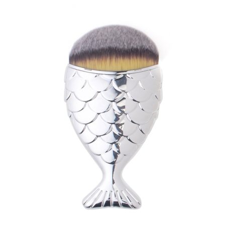 Mermaid Salon The Original Chubby Mermaid Brush Silver | Cosmetica-shop.com