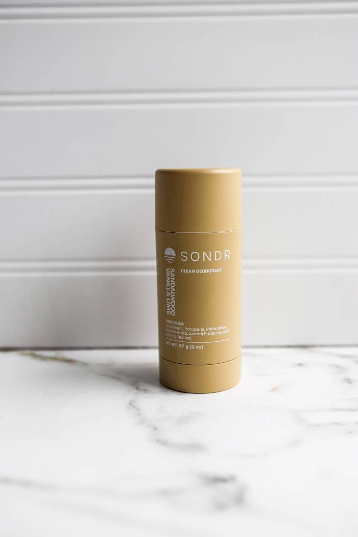 Sondr Sandalwood Vanilla Lime Clean Deodorant - 57G | Cosmetica-shop.com