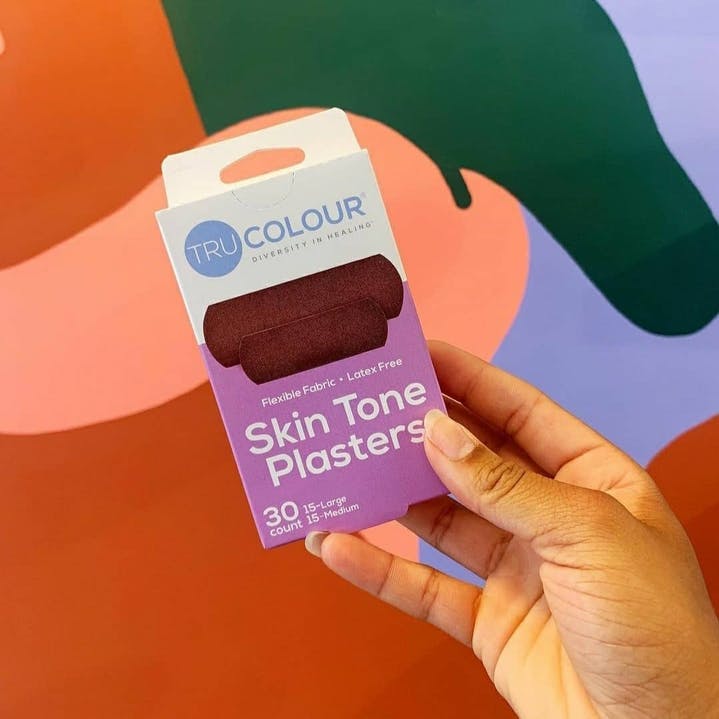 Tru-Colour Plasters Skin Tone Plasters Darkbrown | Cosmetica-shop.com